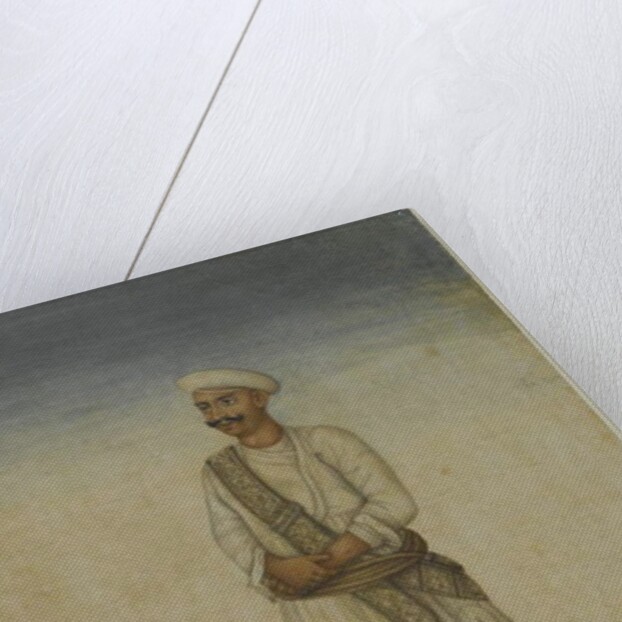 Portrait of a Man by Indian School
