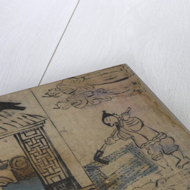 Genre Scene, 1 of 4, 19th century by Korean School