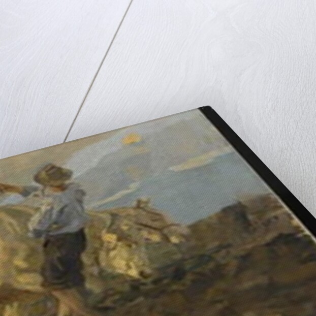 Oxen Ploughing, 1911 by Ettore Tito