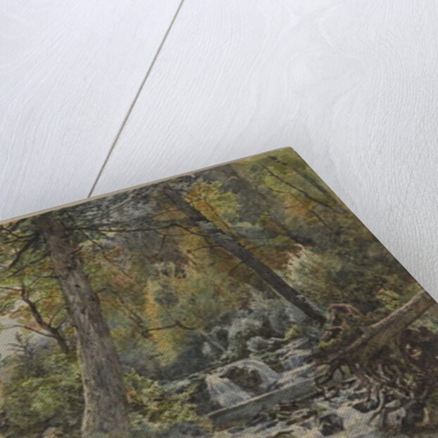 Landscape with Stream and Road, Chester County, c.1886 by William Trost Richards