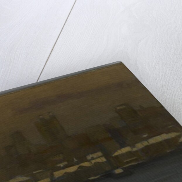 River Front, New York in Winter, c.1912 by Hamilton Easter Field