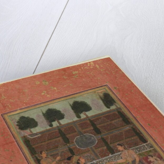 Ladies on a terrace, Mughal Style, c.1700-10 by Indian School