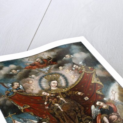 The Virgin of Carmel Saving Souls in Purgatory by Diego Quispe (circle of) Tito