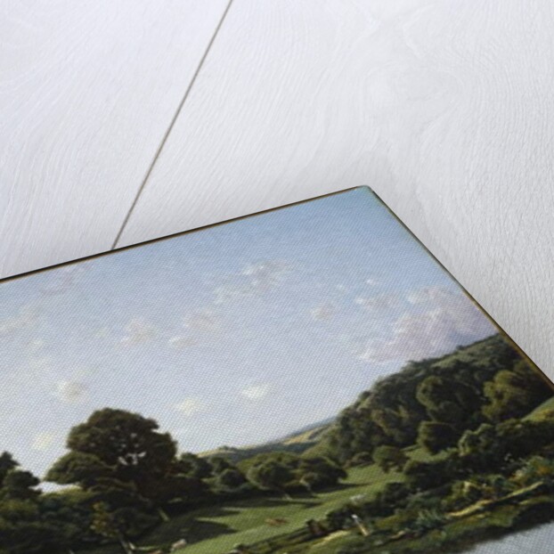 A Meadow in the Bourbonnais, Morning, 1876 by Henri-Joseph Harpignies