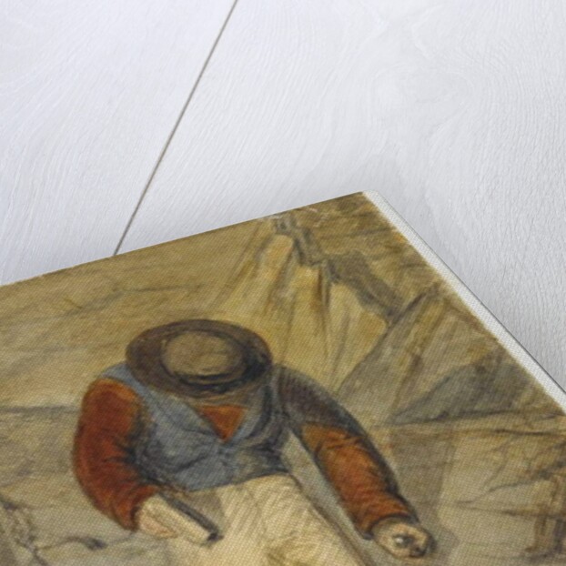 Stone Worker, 1864 by Karl L.H. Mueller