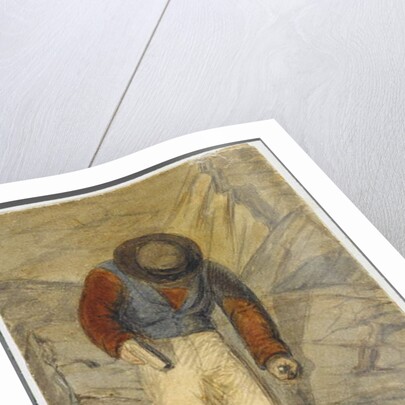 Stone Worker, 1864 by Karl L.H. Mueller