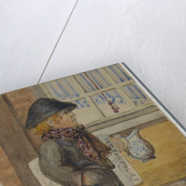 Police Gazette Newspaper Boy, 1864 by Karl L.H. Mueller