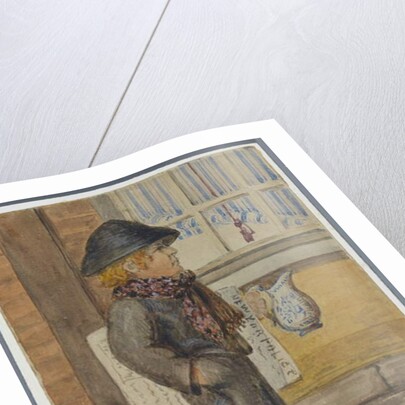 Police Gazette Newspaper Boy, 1864 by Karl L.H. Mueller