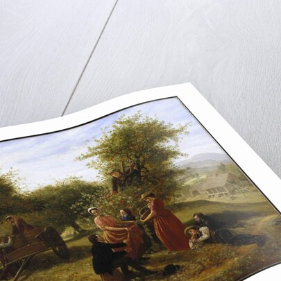 Apple Gathering, 1856 by Jerome Thompson