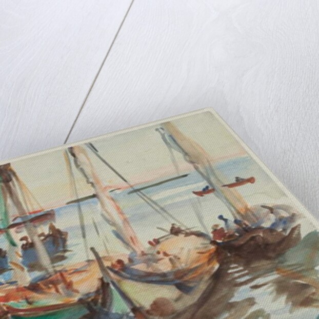 Portuguese Boats, c.1902-03 by John Singer Sargent