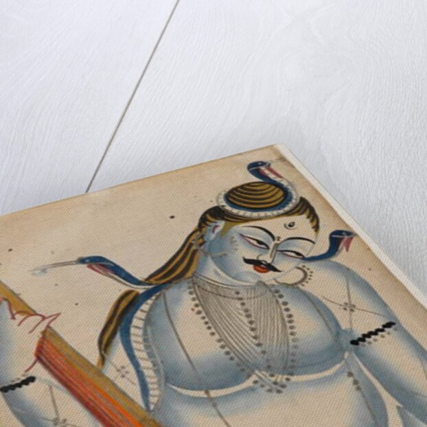Shiva, Lord of Music, late 19th - early 20th century by School Indian