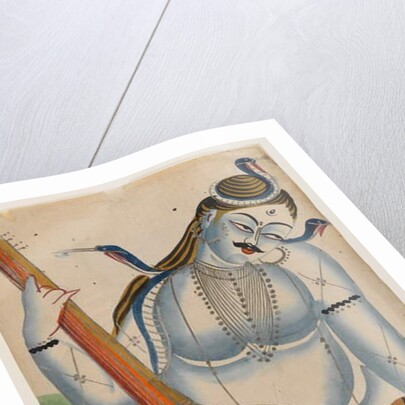 Shiva, Lord of Music, late 19th - early 20th century by School Indian