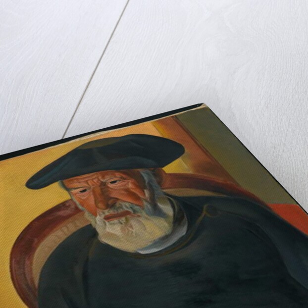 Old Trombola, 1924 by Boris Dmitrievich Grigoriev