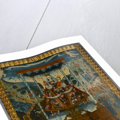 Our Lady of Cocharcas Under the Baldachin, Cuzco, 1765 by School Peruvian