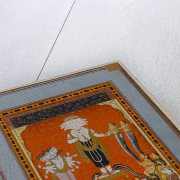 Devotions to Nagadevata, Rajasthan, c.1790 by Indian School