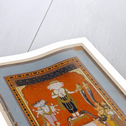 Devotions to Nagadevata, Rajasthan, c.1790 by Indian School