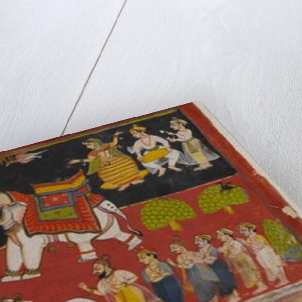 Unidentified scene, Aurangabad, c.1725 by Indian School