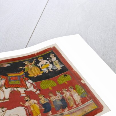 Unidentified scene, Aurangabad, c.1725 by Indian School