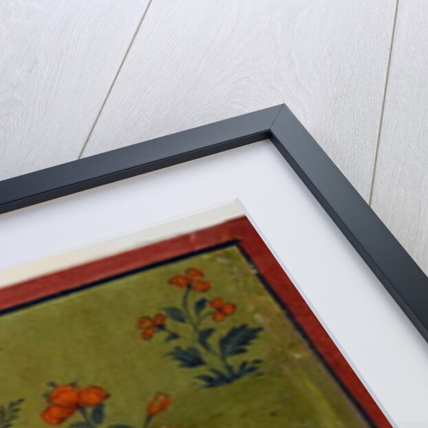 Couple seated under a tree, c.1700 by School Indian