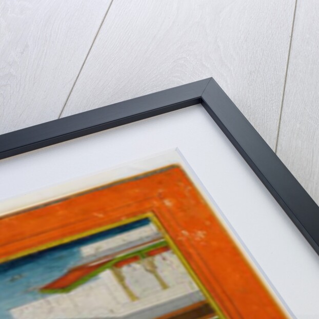 A lady receiving a messenger, mid 18th century by Indian School