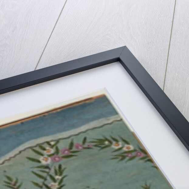 Lady in the wilderness by Indian School