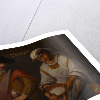 From Spanish and Indian, Mestizo, early 18th century by Mexican School