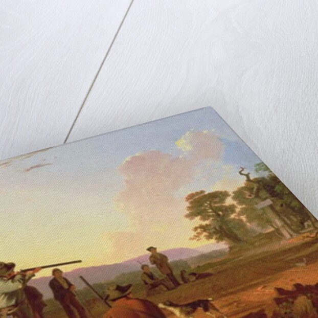 Shooting for the Beef, 1850 by George Caleb Bingham
