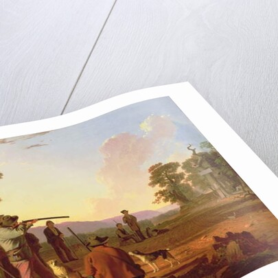 Shooting for the Beef, 1850 by George Caleb Bingham