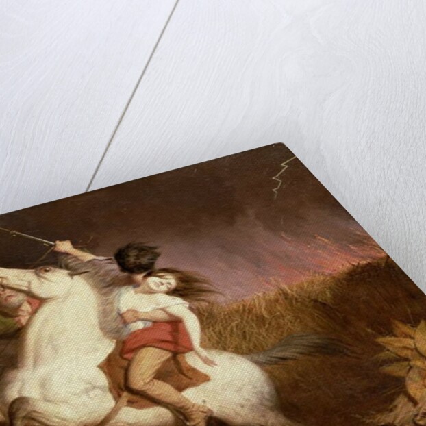 Prairie Fire, 1847 by Charles Deas