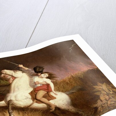 Prairie Fire, 1847 by Charles Deas