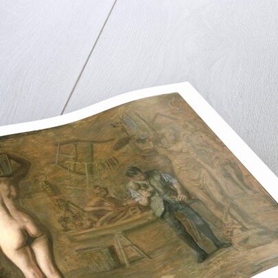 William Rush carving his Allegorical Figure of the Schuylkill River, 1908 by Thomas Cowperthwait Eakins