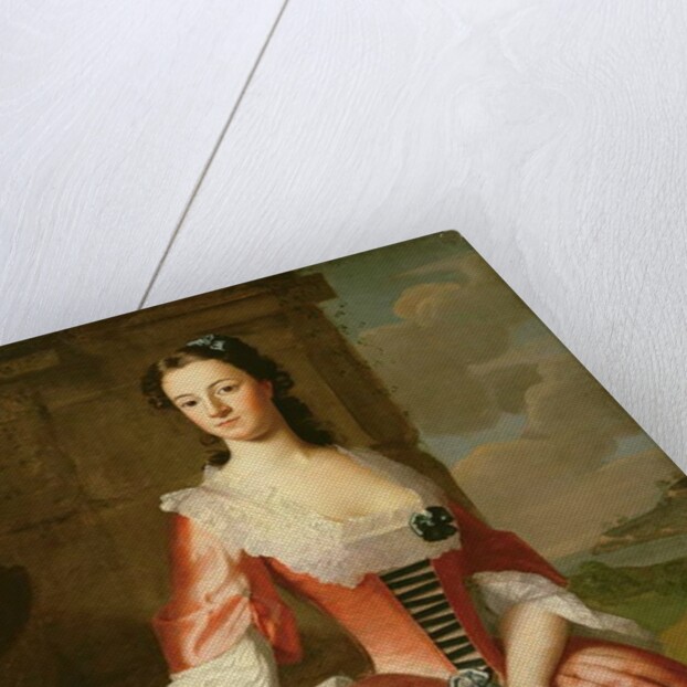 Portrait of a Mrs John Vinal 1748 by Robert Feke