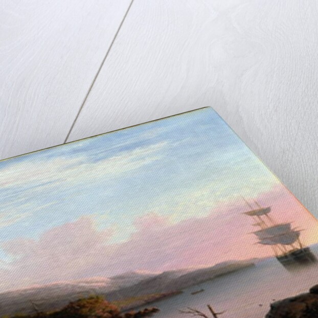 Off Mount Desert Island, 1856 by Fitz Henry Lane