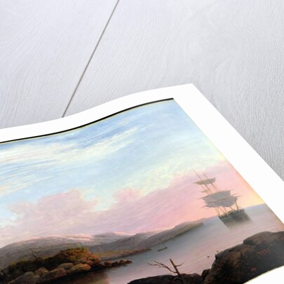 Off Mount Desert Island, 1856 by Fitz Henry Lane