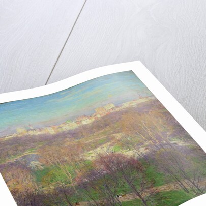 Early Spring Afternoon, Central Park, 1911 by Willard Leroy Metcalf