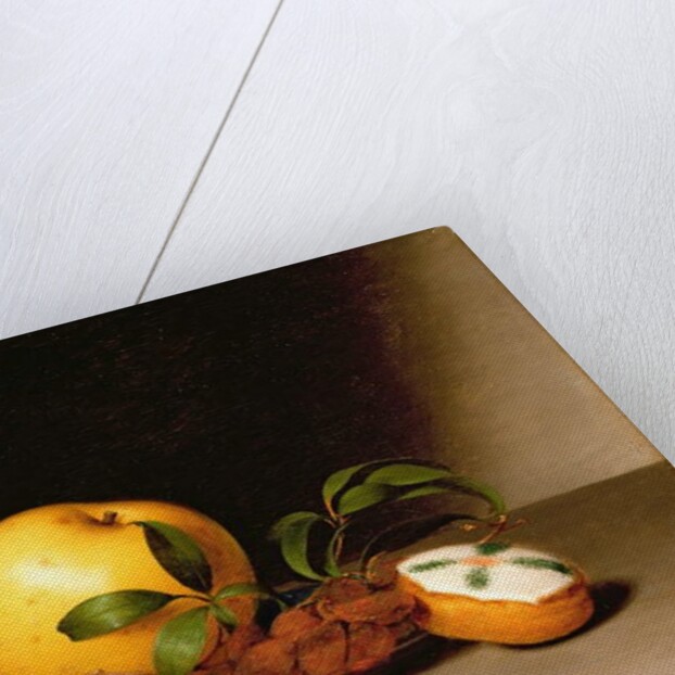 Still life with cake, 1822n(oil on canvas) by Raphaelle Peale