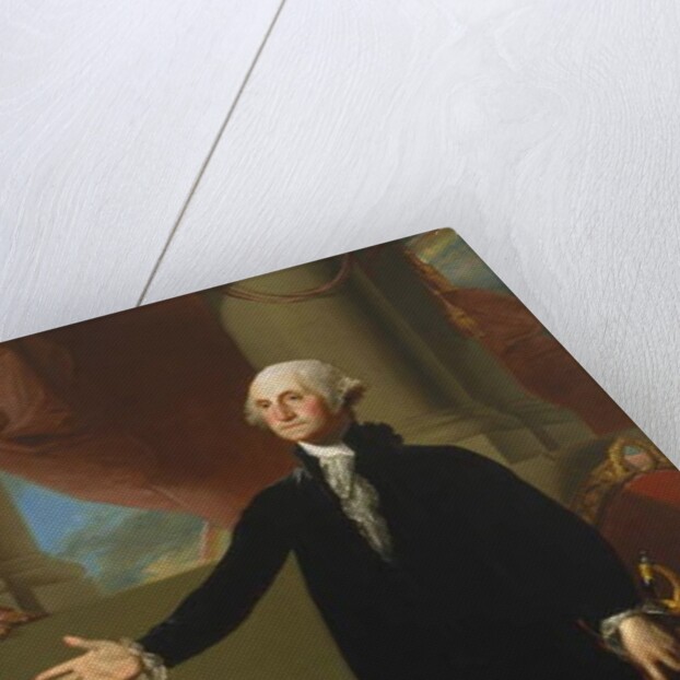 Portrait of George Washington, 1796 by Gilbert Stuart