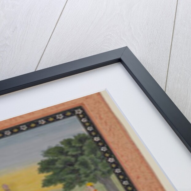 Krishna defeating the Bull Demon by Indian School