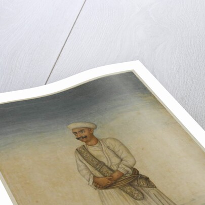 Portrait of a man by Indian School