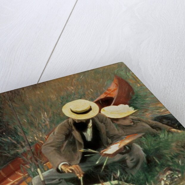 Paul Helleu Sketching his Wife, 1889 by John Singer Sargent