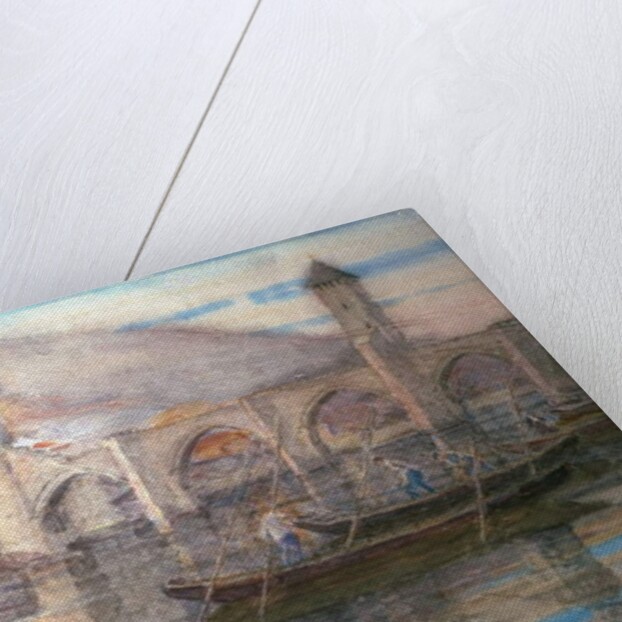 Pont Valentre, Cahors by William Holt Yates Titcomb