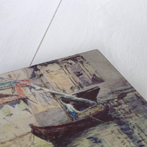 A Side Canal, Venice by William Holt Yates Titcomb