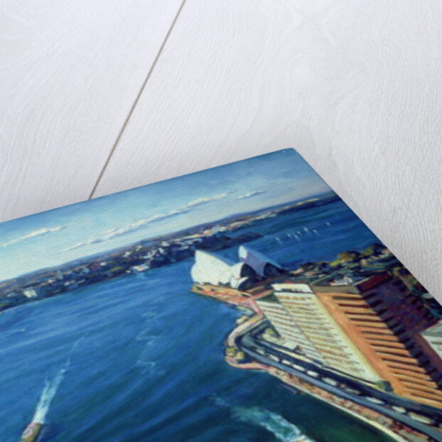 Sydney Harbour, PM, 1995 by Ted Blackall
