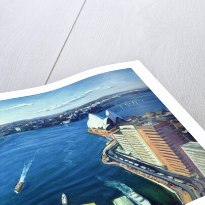 Sydney Harbour, PM, 1995 by Ted Blackall