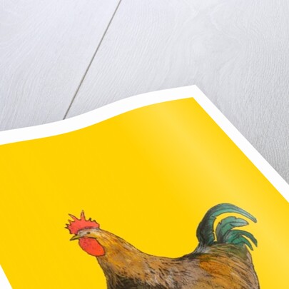 Cockerel, 2006 by Sarah Thompson-Engels