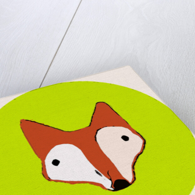 Fox face, 2015 by Sarah Thompson-Engels