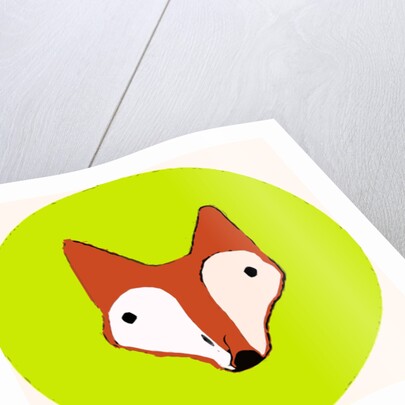 Fox face, 2015 by Sarah Thompson-Engels