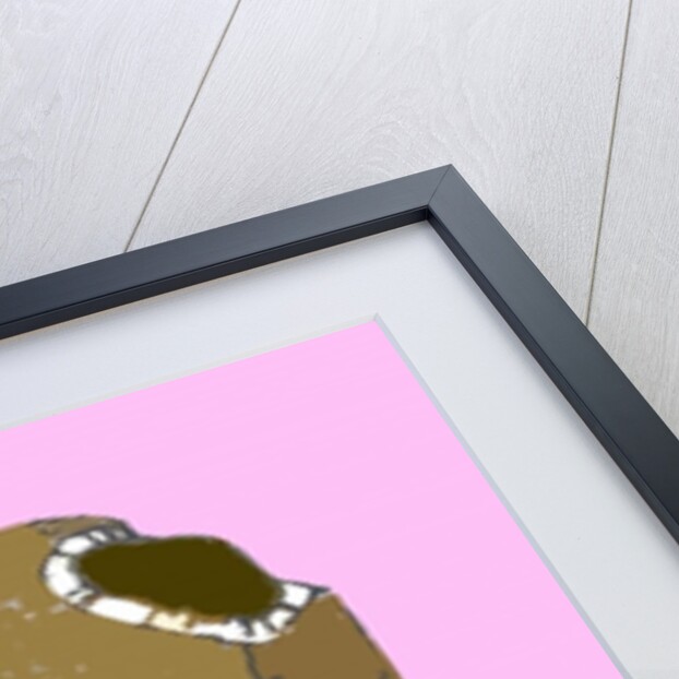 Choc lolly, 2007 (oil sticks and ink on paper by Sarah Thompson-Engels