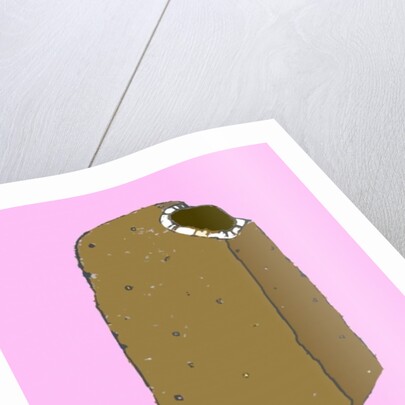 Choc lolly, 2007 (oil sticks and ink on paper by Sarah Thompson-Engels