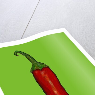 Red hot chilli pepper, 2014 by Sarah Thompson-Engels